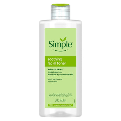 Simple Kind to Skin Gesichtswasser, beruhigend, 200 ml (1er-Pack)