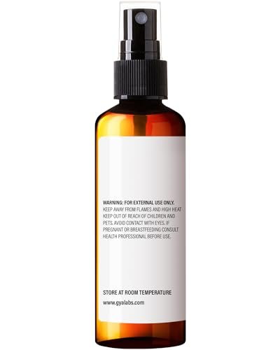 Gya Labs Rosmarin-Hydrolat – 100 ml – Feuchtigkeitsspendendes Gesichts- und Körperspray als Toner und Haarerfrischer – auch als Kissen-, Raum- und Wäschespray für frischen Duft