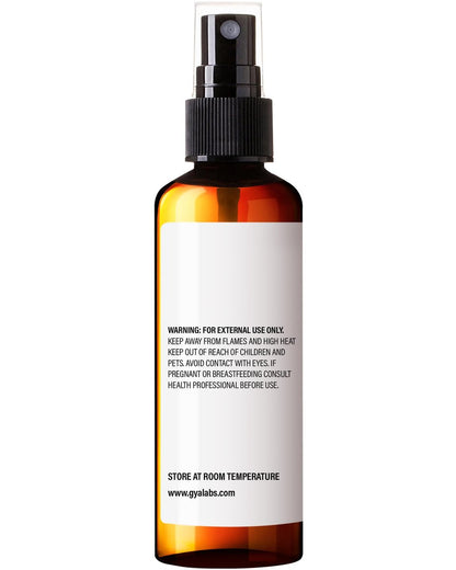 Gya Labs Rosmarin-Hydrolat – 100 ml – Feuchtigkeitsspendendes Gesichts- und Körperspray als Toner und Haarerfrischer – auch als Kissen-, Raum- und Wäschespray für frischen Duft