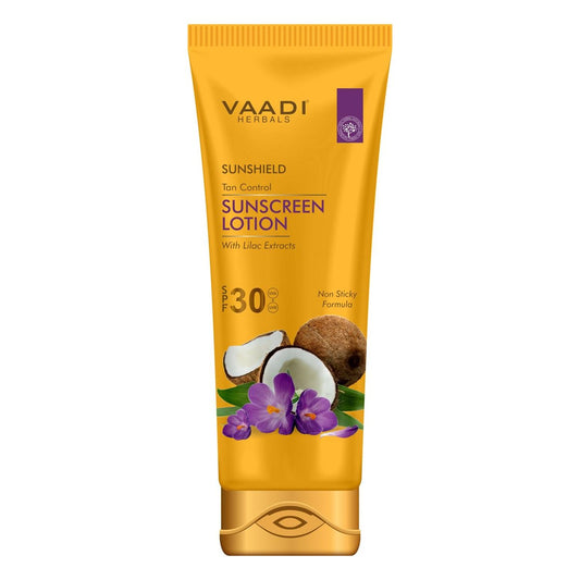 Vaadi Herbals Sunshield Ton Control Sonnenschutzlotion SPF-30, 110g