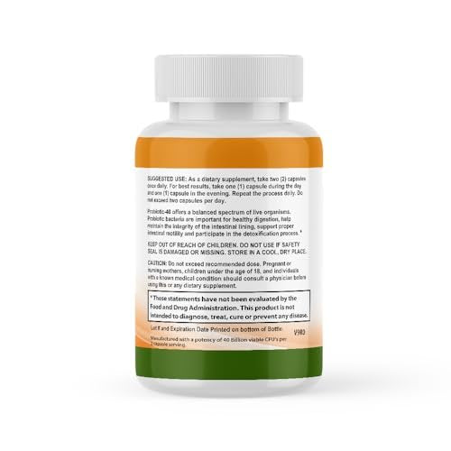 CALMING BLENDS Probiotikum, 40 Milliarden KBE, Bi-Pass-System für maximale Wirksamkeit, Lagerstabil, 60 pflanzliche Kapseln