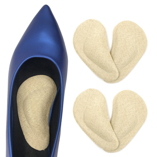 Dr. Foot's Fußgewölbe-Stützeinlagen für Plattfüße, Plantarfasziitis, Schmerzlinderung für Damen und Herren - 2 Paar (Beige)