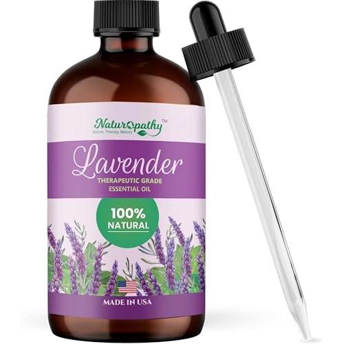 Naturopathy Lavendelöl, 100% natürliches therapeutisches Premium-Lavendelöl, 118 ml – Ideal für Aromatherapie und Entspannung