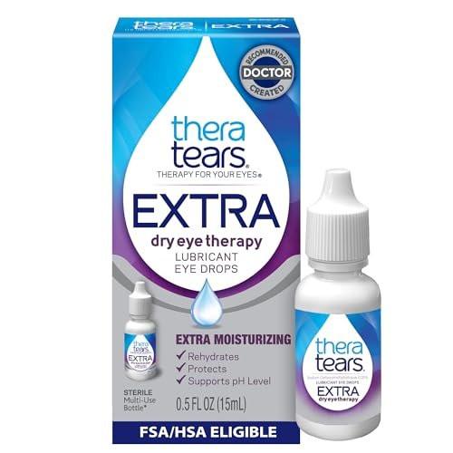 TheraTears Extra Trockene Augen Therapie - Befeuchtende Augentropfen bei Trockenen Augen, 15 ml