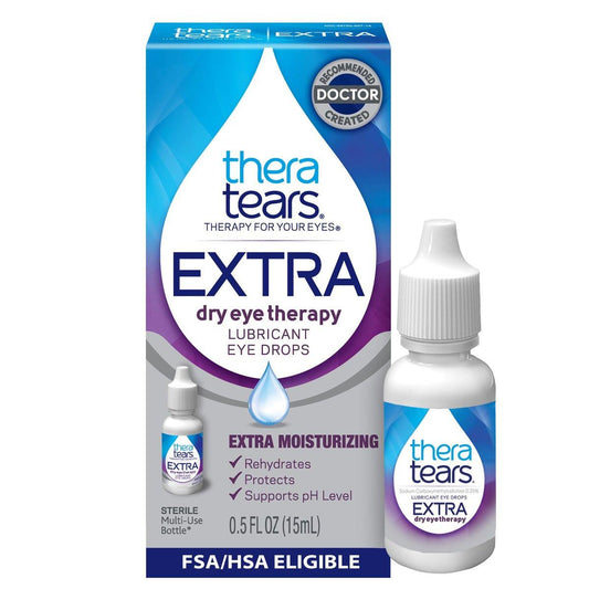 TheraTears Extra Trockene Augen Therapie - Befeuchtende Augentropfen bei Trockenen Augen, 15 ml