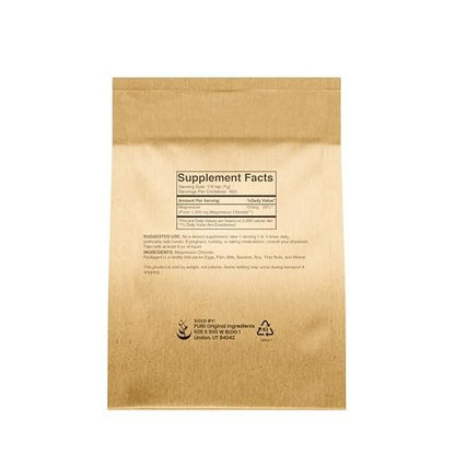 Pure Original Ingredients Magnesiumchlorid (1 Pfund) – Kristallpulver in umweltfreundlicher Verpackung, Magnesium Ergänzung