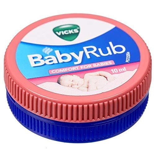 Vicks BabyRub – Beruhigende Salbe für Babys (50 ml) + V4l Servietten 125 Blatt kostenlos