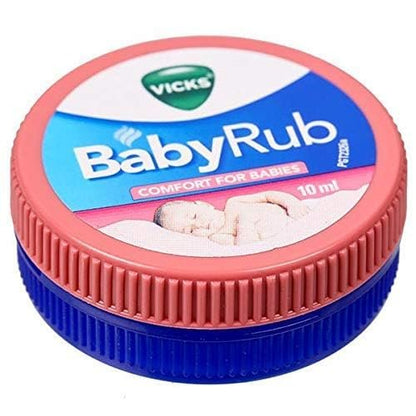 Vicks BabyRub – Beruhigende Salbe für Babys (50 ml) + V4l Servietten 125 Blatt kostenlos