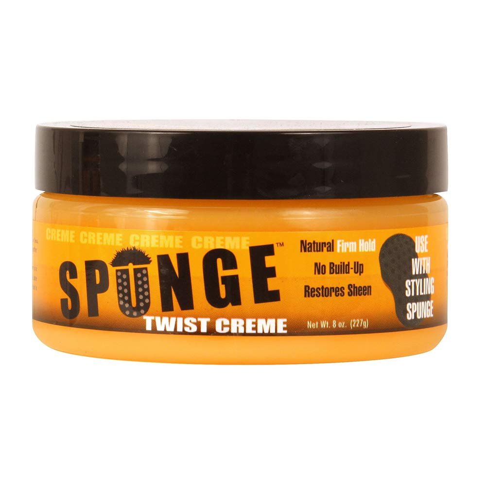 SPUNGE Barber Beauty Salon Regular Hold Hair Twist Creme 8 oz – Für definierte Locken und Twists