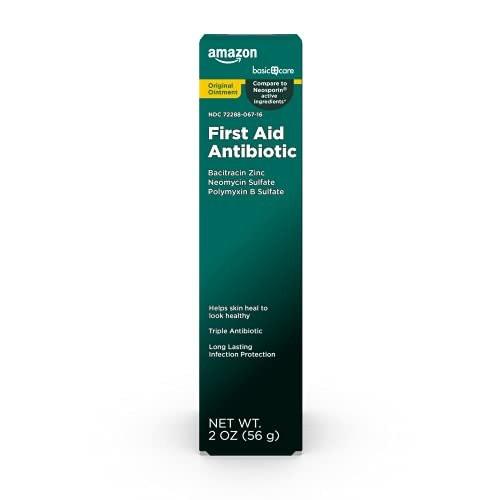 Erste-Hilfe Triple Antibiotika Salbe, behandelt kleine Schnitte, Schürfwunden und Verbrennungen, 56 g (2 Unzen)