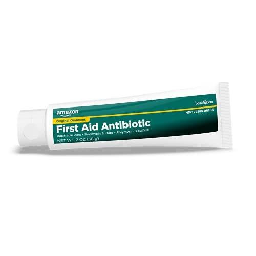 Erste-Hilfe Triple Antibiotika Salbe, behandelt kleine Schnitte, Schürfwunden und Verbrennungen, 56 g (2 Unzen)