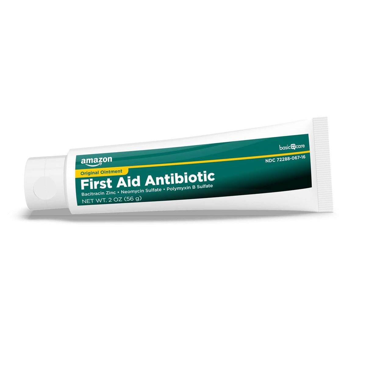 Erste-Hilfe Triple Antibiotika Salbe, behandelt kleine Schnitte, Schürfwunden und Verbrennungen, 56 g (2 Unzen)