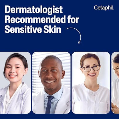 Cetaphil Ultra Sanfte Körperwäsche, für trockene bis normale, empfindliche Haut, 16,9 oz (3er-Pack), mit Aloe Vera, Vitamin B5, hypoallergen, parabenfrei, duftstofffrei, dermatologisch getestet