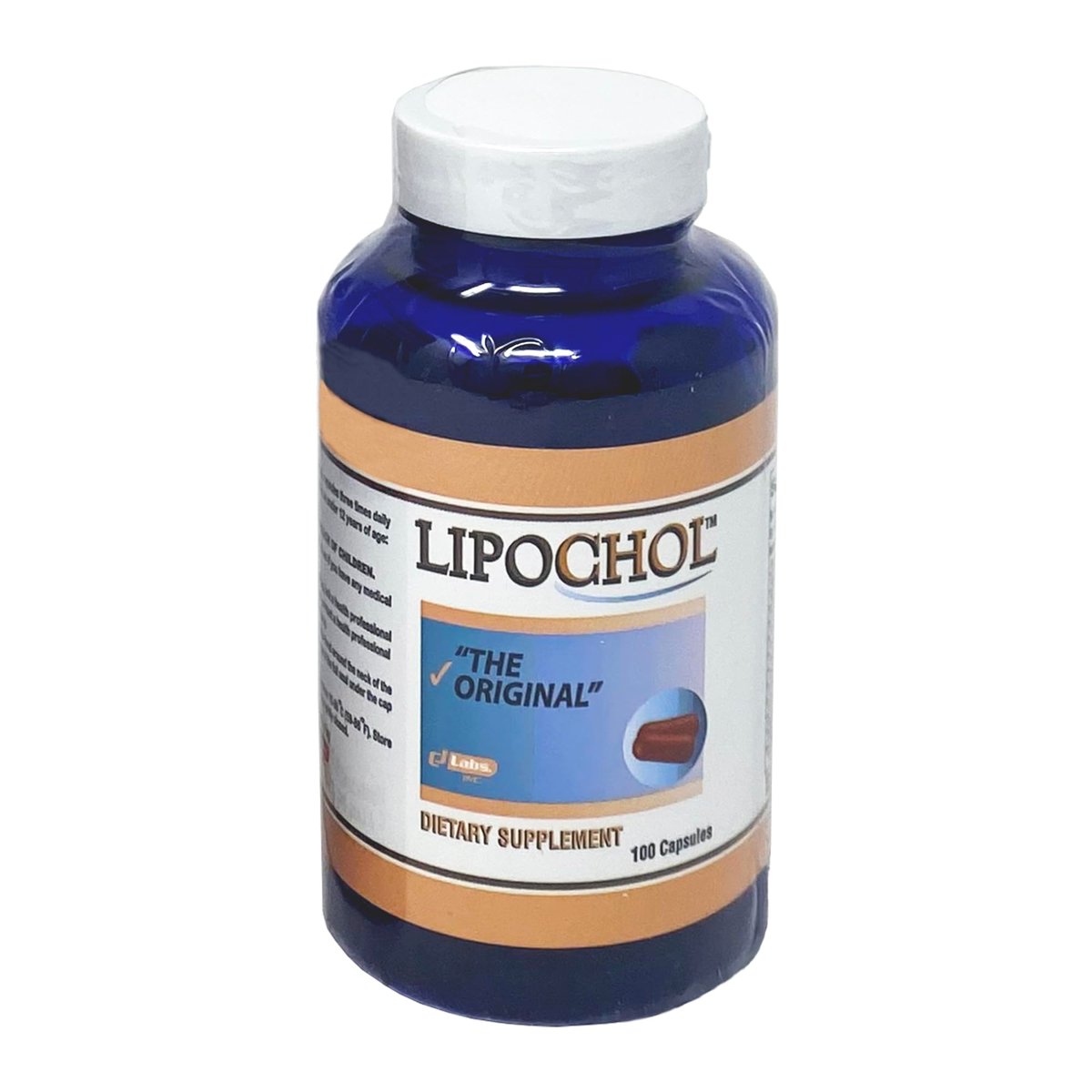 Lipochol Nahrungsergänzungsmittel zur Leberreinigung & -entgiftung, tägliche Entgiftung & Leberunterstützung mit Vitaminen, Nährstoffunterstützung, Entgiftung & Reparatur, 100 Kapseln, 1 Packung