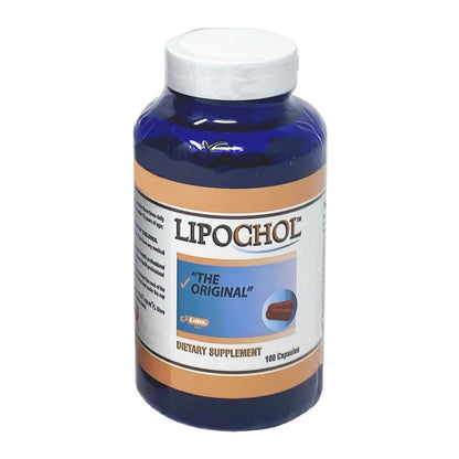 Lipochol Nahrungsergänzungsmittel zur Leberreinigung & -entgiftung, tägliche Entgiftung & Leberunterstützung mit Vitaminen, Nährstoffunterstützung, Entgiftung & Reparatur, 100 Kapseln, 1 Packung