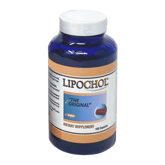 Lipochol Nahrungsergänzungsmittel zur Leberreinigung & -entgiftung, tägliche Entgiftung & Leberunterstützung mit Vitaminen, Nährstoffunterstützung, Entgiftung & Reparatur, 100 Kapseln, 1 Packung