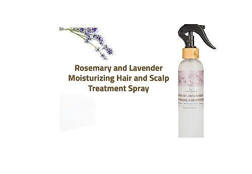 Natural V.I.P. Rosmarin-Lavendel Feuchtigkeitsspray für Haar und Kopfhaut – Haarwachstum und Haarausfall Behandlung mit Glycerin