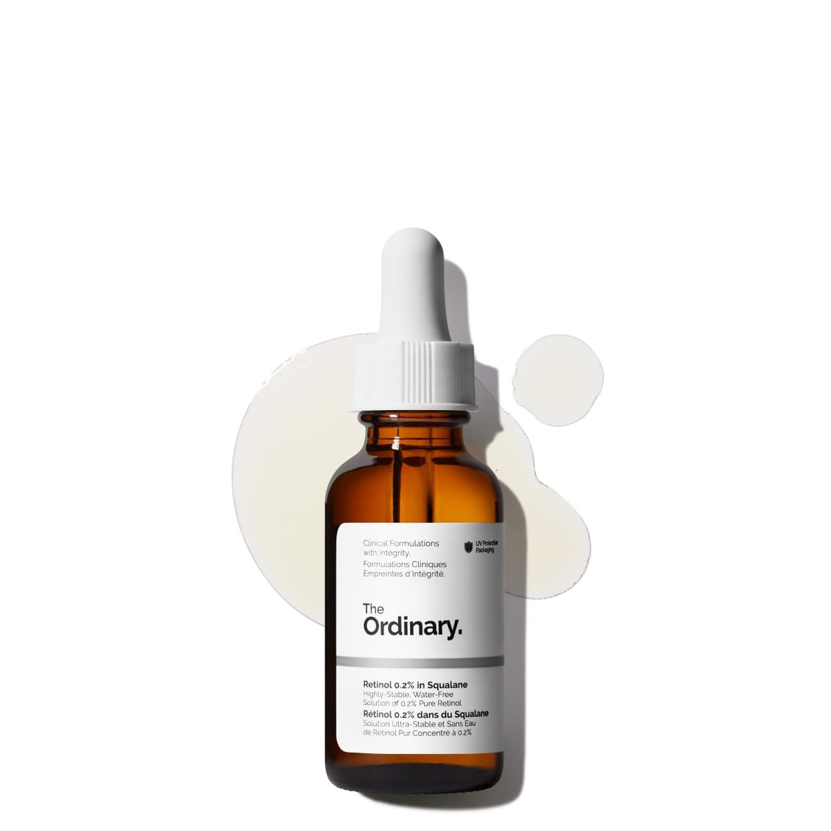 The Ordinary Retinol 0,2% in Squalan – Sanftes Anti-Aging Retinol Serum für das Gesicht, 30 ml