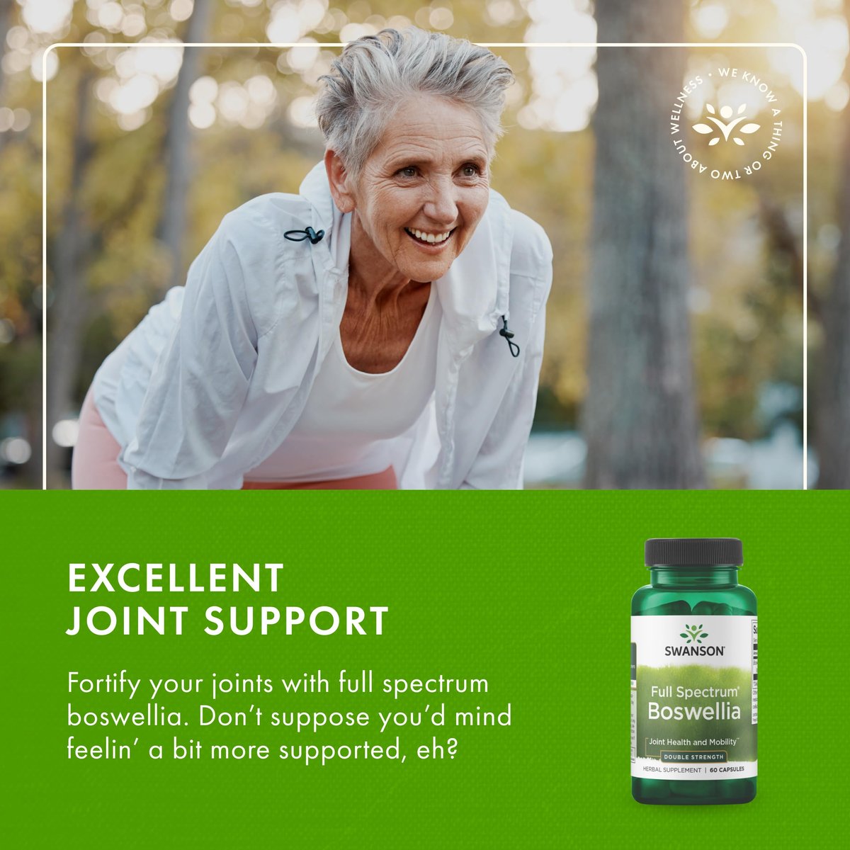 Swanson Doppelte Stärke Boswellia Serrata Ayurveda Gelenkergänzung für aktive Erwachsene - Beweglichkeit & Flexibilität - 800 mg (60 Kapseln, 2er-Pack)