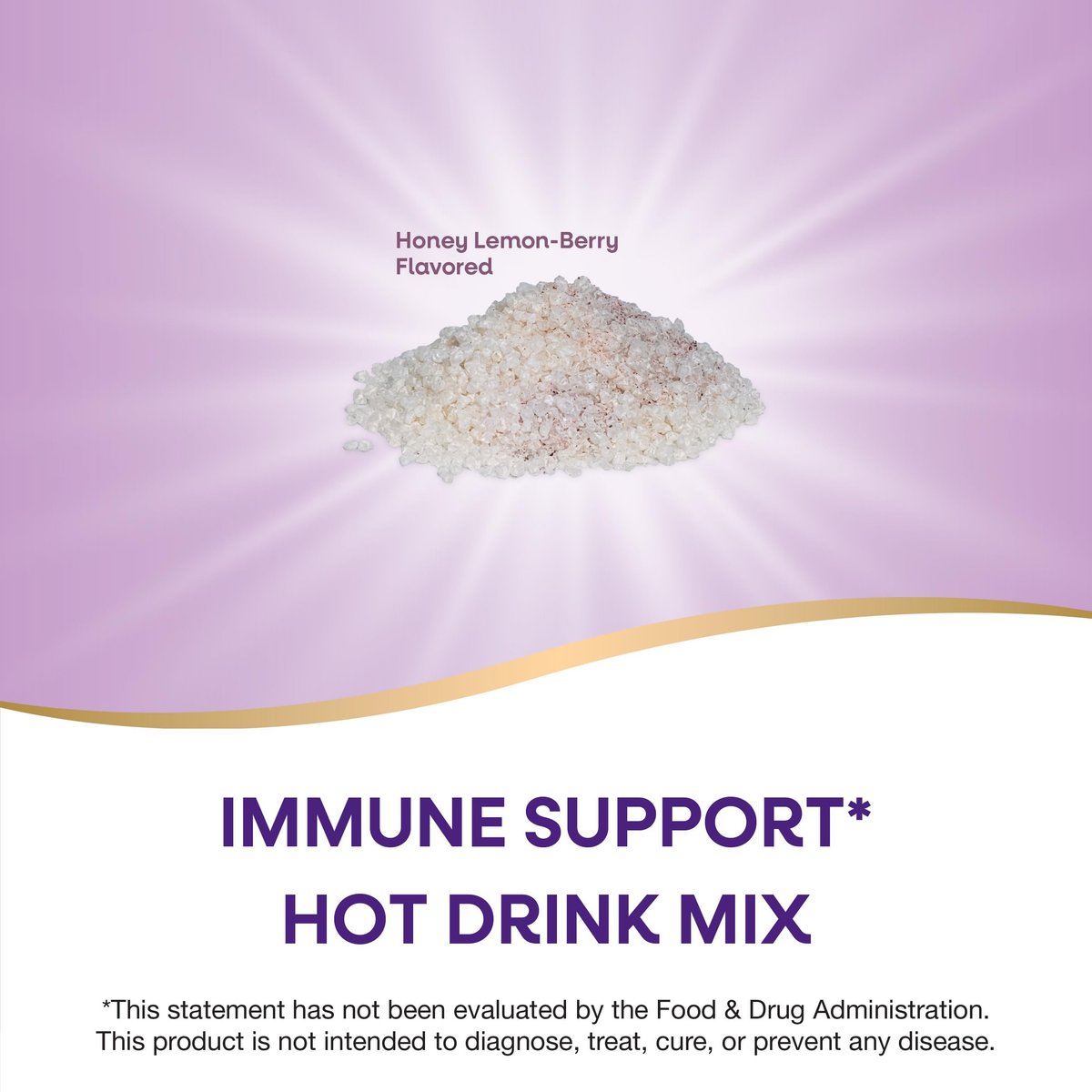 Nature's Way Sambucus Holunder Heißgetränk mit Vitamin C und Echinacea, Immununterstützung*, Honig-Zitrone-Beere-Geschmack, 10 Portionsbeutel (Verpackung kann variieren)