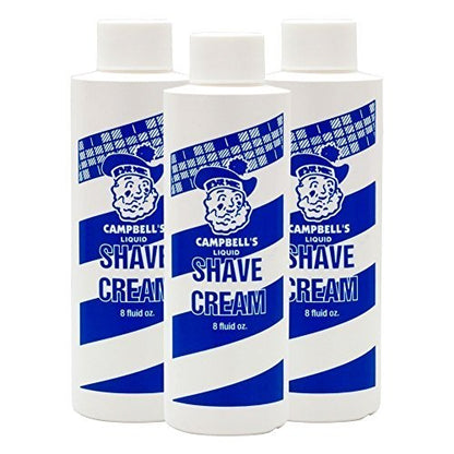 Campell Seifenkonzentrat Flüssig-Rasiercreme, 8 Unzen (3er Pack) – Lather King