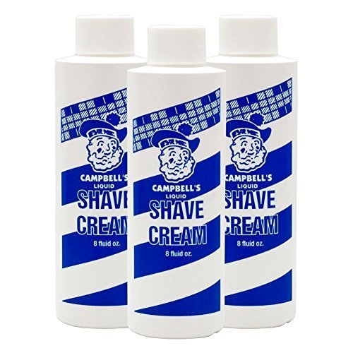 Campell Seifenkonzentrat Flüssig-Rasiercreme, 8 Unzen (3er Pack) – Lather King