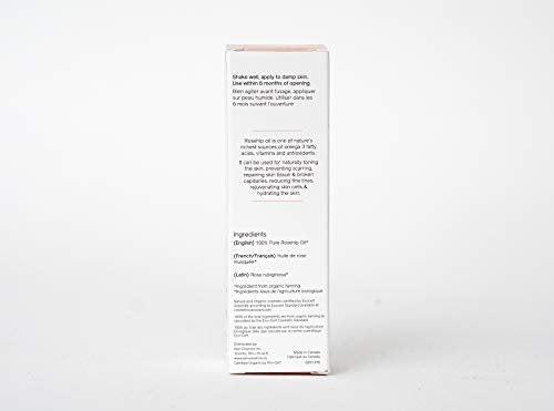 Skin Essence Organics Rosenkernöl - Authentisch, kaltgepresst & zertifiziert biologisch (30 ml)