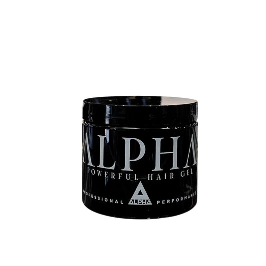 Alpha Hair Gel – Styling Gel für starken Halt und glänzendes Finish (473 ml)
