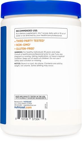 Nutricost D-Mannose Pulver 250 Gramm – Non-GMO & Glutenfrei