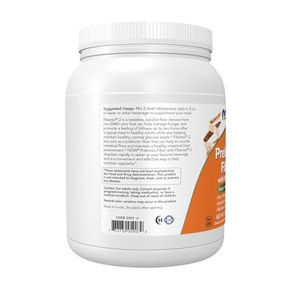 NOW Foods Prebiotische Ballaststoffe mit Fibersol-2, aus Nicht-GVO-Mais, Pulver, 340 g