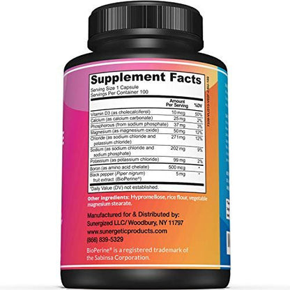 Premium Elektrolyt-Kapseln – Unterstützung für Keto, Low Carb, Rehydrierung & Erholung – Elektrolyt-Ersatz-Tabletten – Enthält Elektrolytsalze, Magnesium, Natrium, Kalium – 100 Kapseln