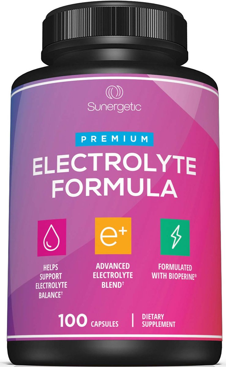 Premium Elektrolyt-Kapseln – Unterstützung für Keto, Low Carb, Rehydrierung & Erholung – Elektrolyt-Ersatz-Tabletten – Enthält Elektrolytsalze, Magnesium, Natrium, Kalium – 100 Kapseln