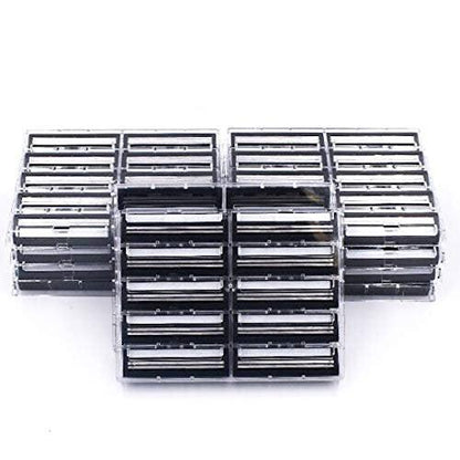 Taconic Shave 100 Ersatzklingen für Trac II und Atra Rasierer - Kompatibel mit Gillette Trac 2, G2, G II, Contour, Vector und Atra - Hergestellt in den USA