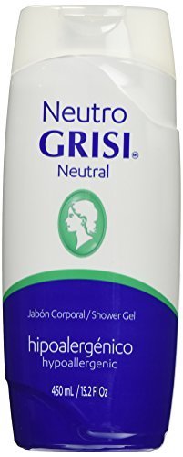 Grisi Neutral Duschgel 15,2 Fl Oz (450 ml) – Sanfte Reinigung für empfindliche Haut