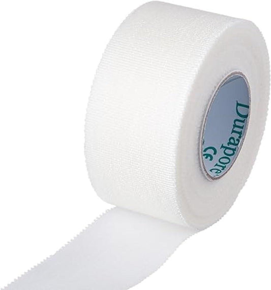 3M Durapore Medical Tape, Seidenklebeband - 2,5 cm x 9,1 m - Packung mit 2 Rollen