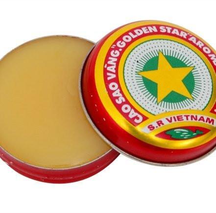 Golden Star Balm – 12er-Pack à 10 g, Cao Sao Vang Vietnam, Aromatischer Balsam