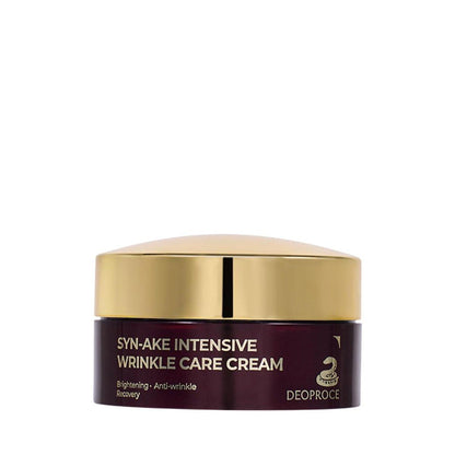Deoproce SYN-AKE Intensive Wrinkle Care Cream 100g – Feuchtigkeitscreme mit Peptiden, Niacinamid und Adenosin – Helle & glatte Haut – Koreanische Hautpflege