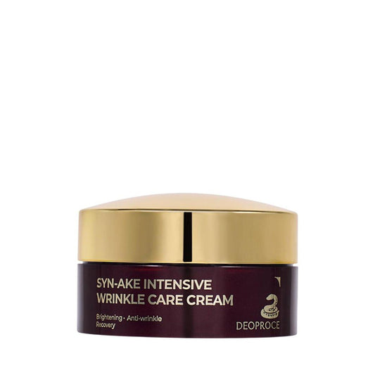 Deoproce SYN-AKE Intensive Wrinkle Care Cream 100g – Feuchtigkeitscreme mit Peptiden, Niacinamid und Adenosin – Helle & glatte Haut – Koreanische Hautpflege