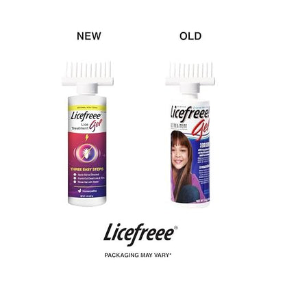 Licefreee! Komplettset - Läusekiller, tägliches Pflegeshampoo und professioneller Nissenkamm in einer Box - Läusebehandlung für Kinder & Erwachsene