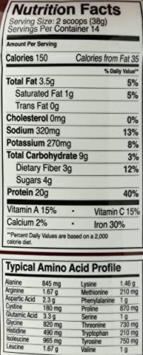 OWYN Only What You Need Pflanzliches Proteinpulver, Dunkle Schokolade, 1,17 Pfund