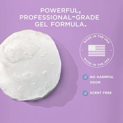 Lee Beauty Professional 8oz Gel Callus Entferner für Füße mit Raspel-Fußfeile - Original schnell wirkende Formel, extra stark gegen rissige Fersen und abgestorbene Haut (1er Pack)