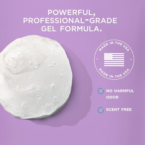 Lee Beauty Professional 8oz Gel Callus Entferner für Füße mit Raspel-Fußfeile - Original schnell wirkende Formel, extra stark gegen rissige Fersen und abgestorbene Haut (1er Pack)