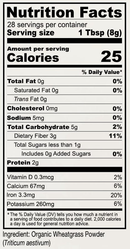 Anthony's Bio Weizengraspulver, 227 g, in den USA angebaut, ganzes Blatt, glutenfrei, nicht gentechnisch verändert