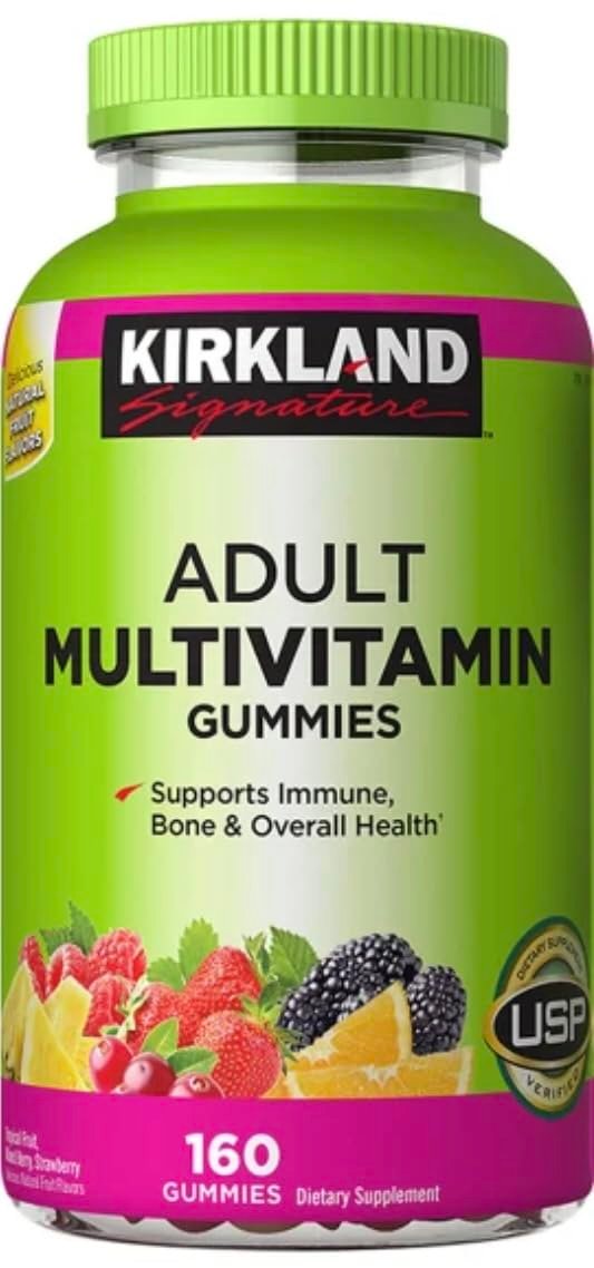Kirkland Signature Adult Multi Gummies 160 Stück – Multivitamin für Erwachsene
