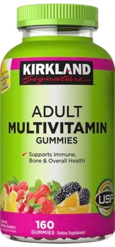 Kirkland Signature Adult Multi Gummies 160 Stück – Multivitamin für Erwachsene