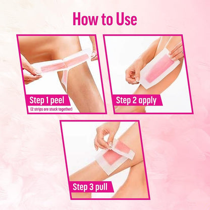 Veet Complete Waxing Kit für empfindliche Haut – 20 Streifen für eine sanfte Haarentfernung
