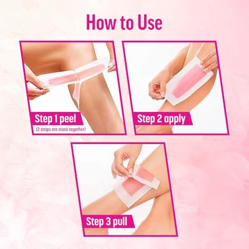 Veet Complete Waxing Kit für empfindliche Haut – 20 Streifen für eine sanfte Haarentfernung