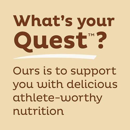 Quest Nutrition S'mores Proteinriegel, 21g Protein, 4g Netto-Kohlenhydrate, 1g Zucker, Glutenfrei, Keto-geeignet, 4er-Pack