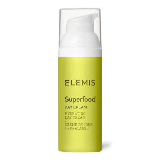 ELEMIS Superfood Tagescreme | Vitaminreiche leichte präbiotische Feuchtigkeitscreme – regeneriert, hydratisiert und schützt für strahlende, gesunde Haut | 50 ml