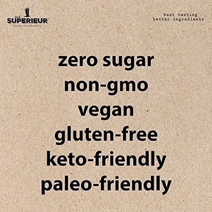 Superieur Electrolyte Powder Packets - Vegan Elektrolyt-Hydrationspulver mit Meeresmineralien - Keto-freundlich, Nicht-GVO, Zuckerfreies Elektrolyt-Ergänzungsmittel - Gesundes Sportgetränk - Wassermelone (14 Packungen)